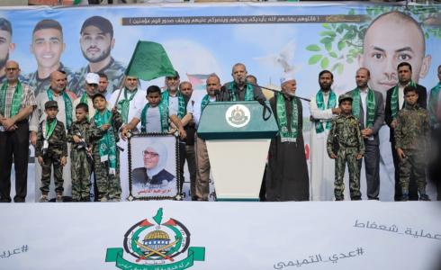 مسيرة لحماس شمال القطاع نصرة للأقصى