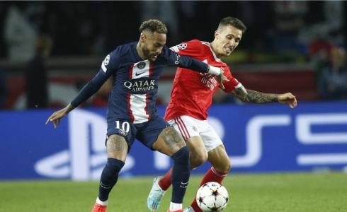 تعادل باريس سان جيرمان وبنفيكا