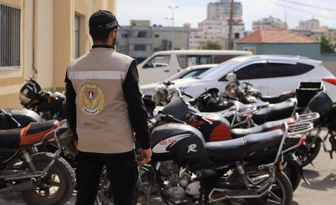 المباحث بغزة تضبط 6 دراجات نارية مسروقة.. كم بلغت قيمتها؟