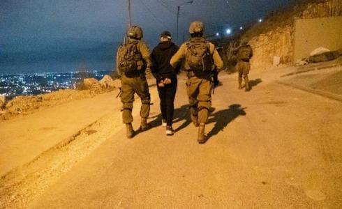 الاحتلال يعلن اعتقال فلسطينيي بزعم تنفيذه عمليات ضد إسرائيليين