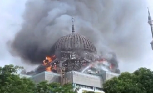 صورة ملتقطة من الفيديو المرفق.