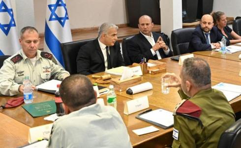 الكابينت الإسرائيلي يجتمع يوم غد