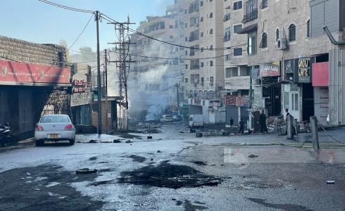إضراب في مخيم شعفاط
