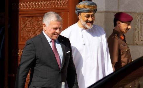 العاهل الأردني وسلطان عمان