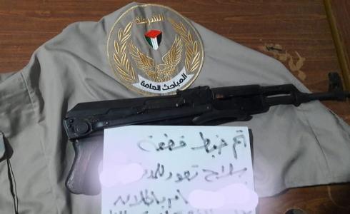 المباحث بغزة توقف مطلقا للنار خلال شجار عائلي وتصادر سلاحه