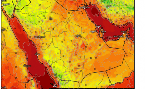 طقس السعودية اليوم الخميس