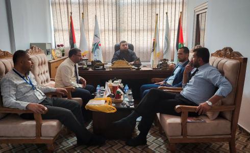 وفد من جامعة الإسراء يزور منظومة نماء