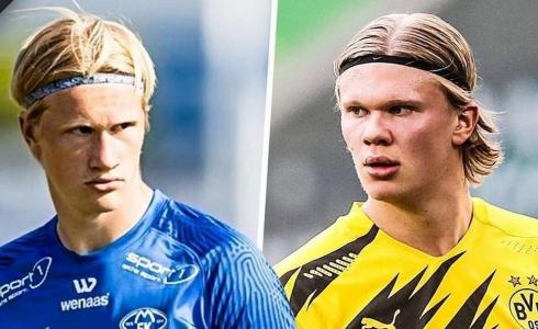 ألبرت براوت وابن عمه هالاند