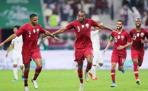 لاعبوا المنتخب القطري ضمن بطولة كأس العالم 2022