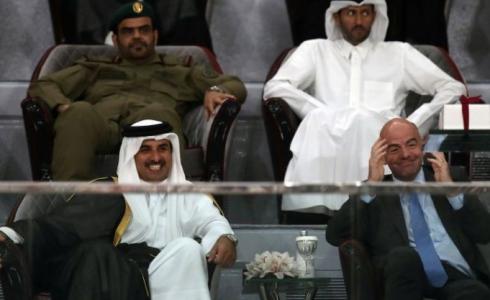 الأمير القطري ورئيس فيفا