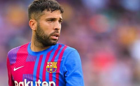 جوردي ألبا، لاعب نادي برشلونة في مركز الظهير الأيسر./ أرشيف