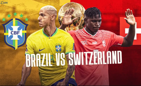 مباراة البرازيل و سويسرا