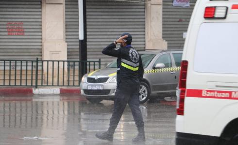 المرور بغزة تنشر إرشادات القيادة أثناء المنخفضات وهطول الأمطار
