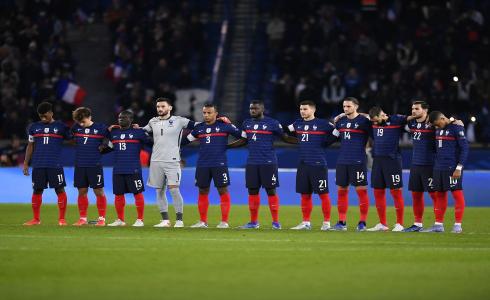 لاعبو منتخب فرنسا