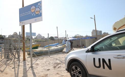 إشراف دولي على ورشة إصلاح القوارب في غزة