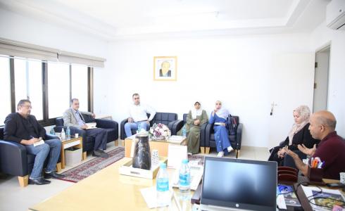جمعية دعم الأسرة الفلسطينية تزور برنامج غزة للصحة النفسية