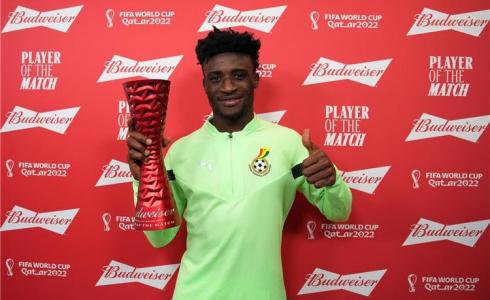 اللاعب محمد قدوس.