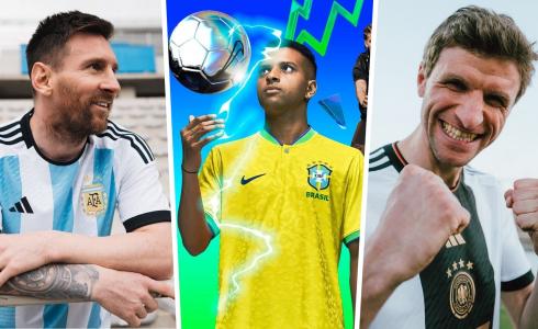 قمصان منتخبات كأس العالم 2022  لكرة القدم في قطر