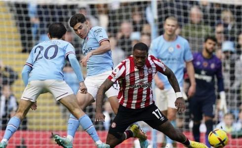 برينتفورد يفوز على مانشستر سيتي