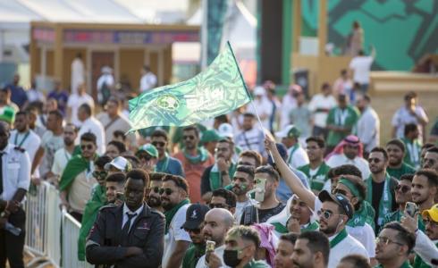 مشجعو المنتخب السعودي في كأس العالم 2022