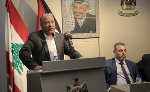 أحمد أبو هولي عضو اللجنة التنفيذية لمنظمة التحرير الفلسطينية ورئيس دائرة شؤون اللاجئين