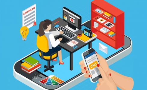 منصة إلكترونية