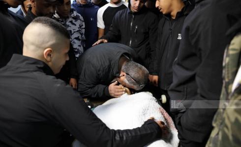 وداع مؤثر لشهيد مخيم بلاطة مهدي حشاش