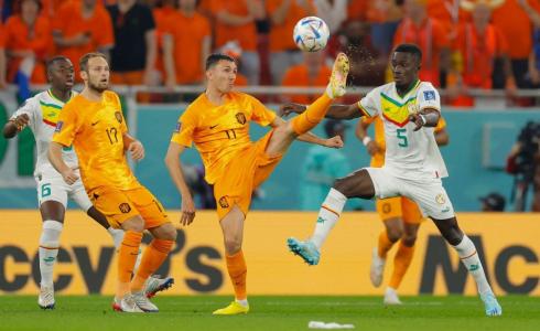 مباراة هولندا والسنغال في كاس العالم ٢٠٢٢
