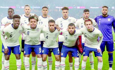 لاعبو فريق المنتخب الأمريكي