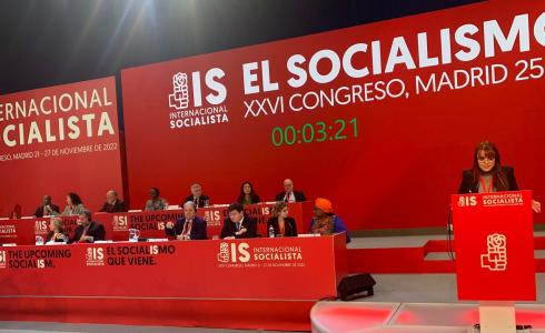 روحي فتوح نائب رئيس الاشتراكية الدولية