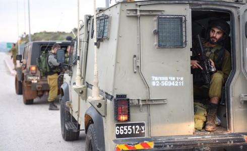 الجيش الإسرائيلي في الضفة - ارشيف