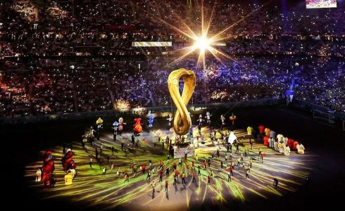 من افتتاح كأس العالم 2022