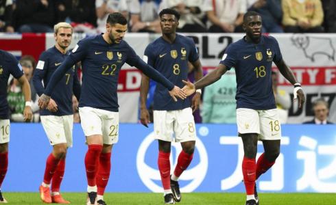 لاعبو المنتخب الفرنسي