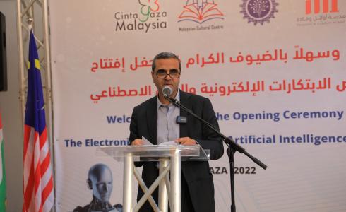 سهيل مدوخ وكيل وزارة الاتصالات وتكنولوجيا المعلومات في غزة