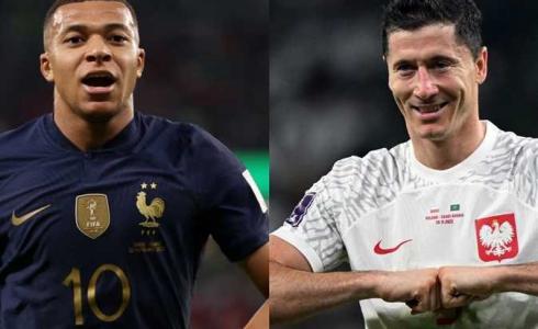 مباراة فرنسا ضد بولندا كأس العالم 2022