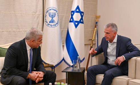 لقاء لابيد ورئيس الشاباك بارنياع