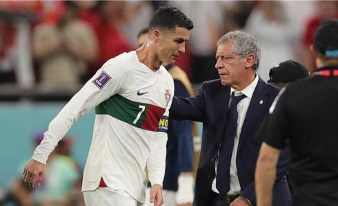 مدرب منتخب البرتغال فرناندو سانتوس يواسى رونالدو