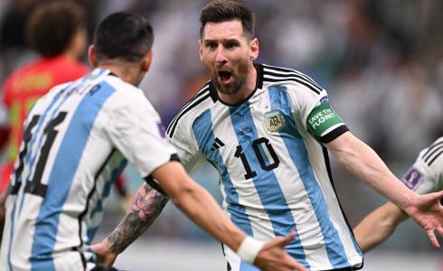 لاعب المنتخب الأرجنتيني ليونيل ميسي