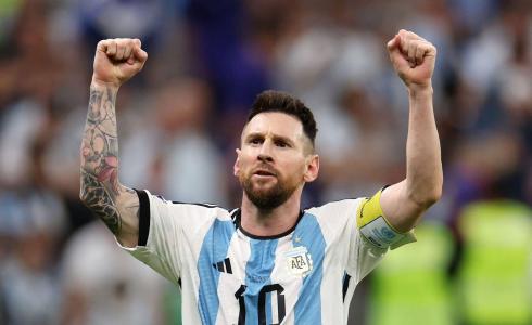 ليونيل ميسي لاعب منتخب الارجنتين