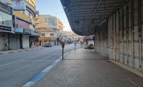 اضراب شامل في مدينة جنين - أرشيفية