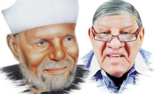 مفيد فوزي والشيخ محمد متولي شعراوي