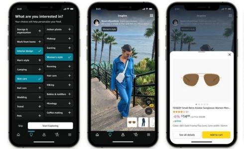 شركة أمازون تطلق خدمة تسوق جديدة من خلال تطبيق تيك توك