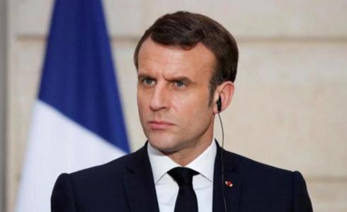 الرئيس الفرنسي أيمانويل ماكرون