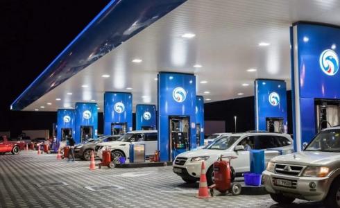 محطة وقود في الامارات