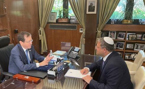 اجتماع هرتسوغ وبن غفير