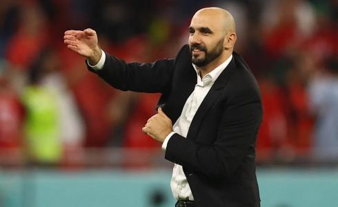 مدرب منتخب المغرب وليد الركراكي