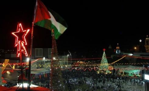 جانب من احتفالات عيد الميلاد في بيت لحم