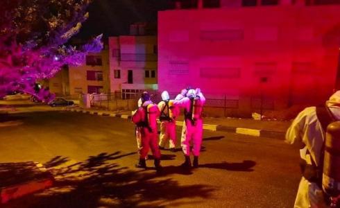 المنطقة التي تعرضت للغاز السام في بيت ساحور
