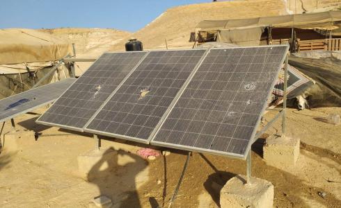 خلايا شمسية محطمة - توضيحية