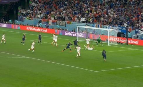 هدف غريزمان الملغي أمام تونس في كأس العالم 2022